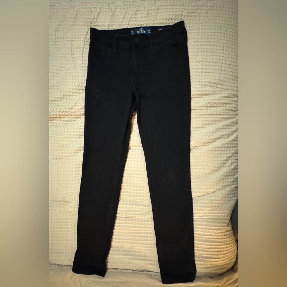 Black Skinny Jeans- Hollister